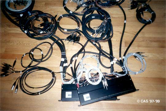 Patchbay assemblies, sealed, to install.